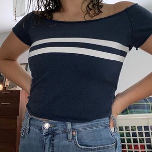 BRANDY MELVILLE off the shoulder top